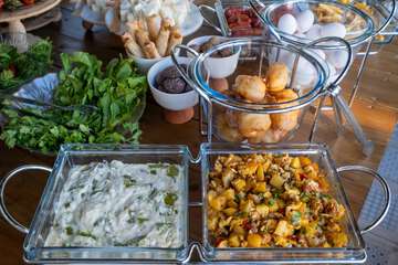 Breakfast buffet