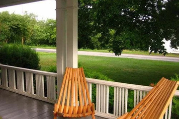 outside