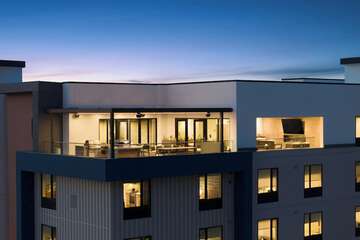 Rooftop terrace
