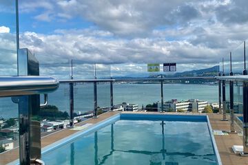 Rooftop pool