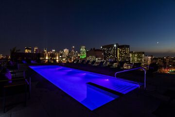 Rooftop pool
