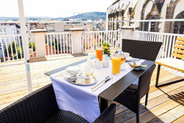 Rooftop terrace