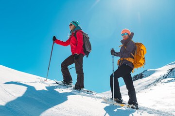 Snowshoeing