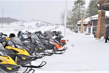Snowmobiling