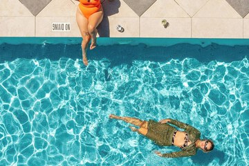 Rooftop pool