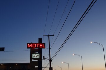 Front of property - evening/night
