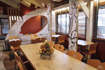 Breakfast area