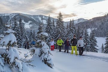 Snowshoeing