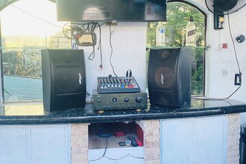 Poolside bar