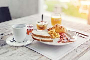 Breakfast buffet