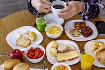 Breakfast area
