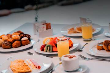 Breakfast buffet