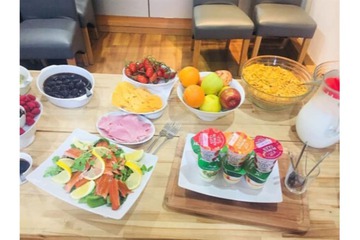 Breakfast buffet