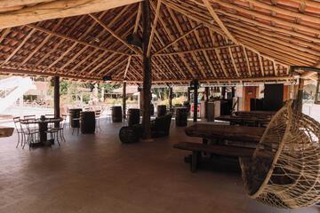 Poolside bar
