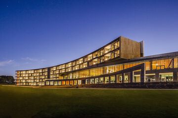 Front of property - evening/night