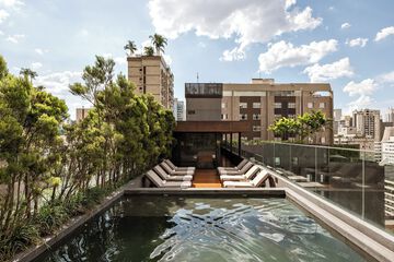 Rooftop pool