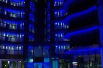 Front of property - evening/night