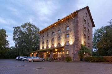 Front of property - evening/night