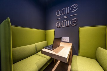 Lobby sitting area