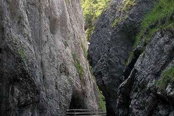 Outdoor rock climbing
