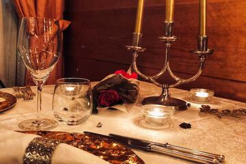 Couples dining