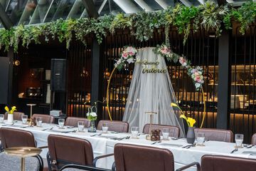 Indoor wedding