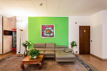 Lobby sitting area