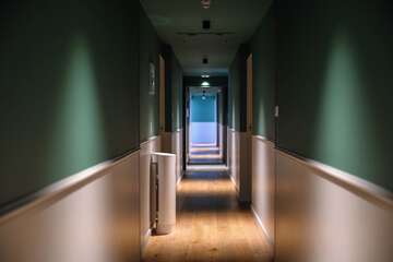 Handrails in hallways