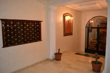 Interior entrance