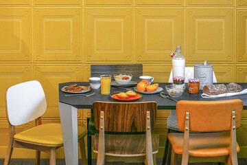 Breakfast area