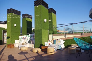 Rooftop pool