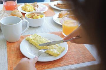 Breakfast buffet