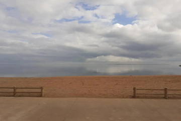outside