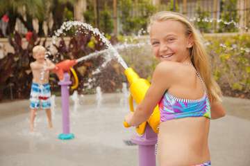 Children's play area - outdoor