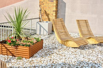 Rooftop terrace