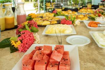 Breakfast buffet