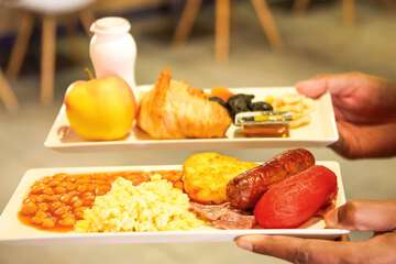 Breakfast buffet