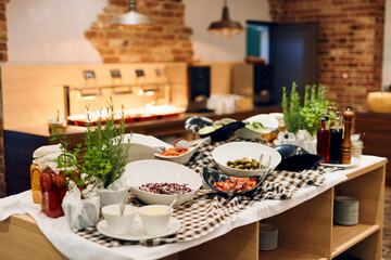 Breakfast buffet