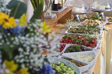 Breakfast buffet
