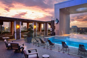Rooftop pool