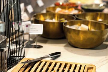 Breakfast buffet