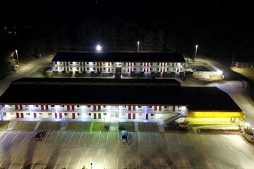 Front of property - evening/night