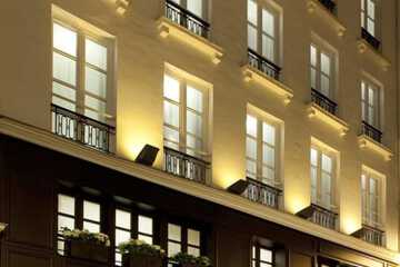 Front of property - evening/night