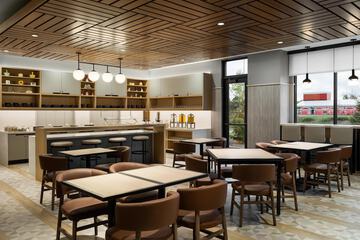 Breakfast area