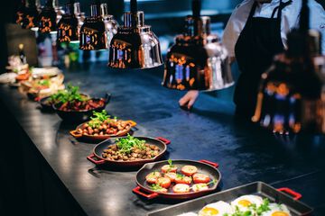 Breakfast buffet