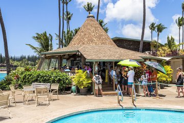 Poolside bar