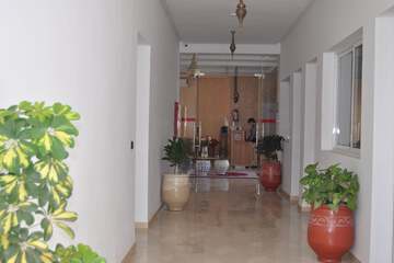 Interior entrance