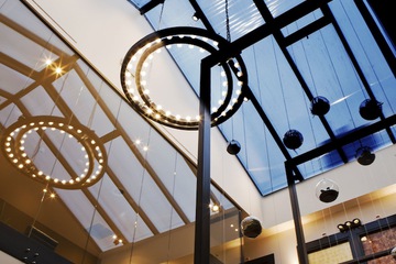 Interior entrance