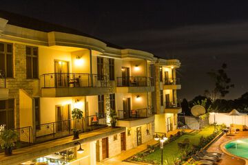 Front of property - evening/night