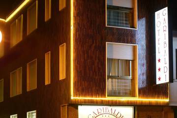 Front of property - evening/night